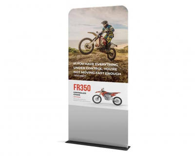 Monollith fabric banner stand